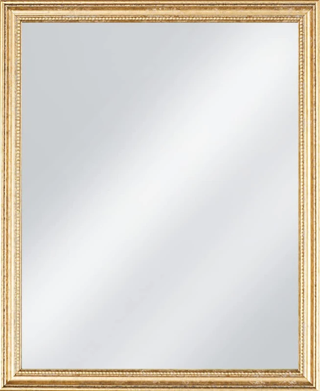 Frame Company Beatrice Gold Ornate Wooden Mirror 20x16 inch - Image 1