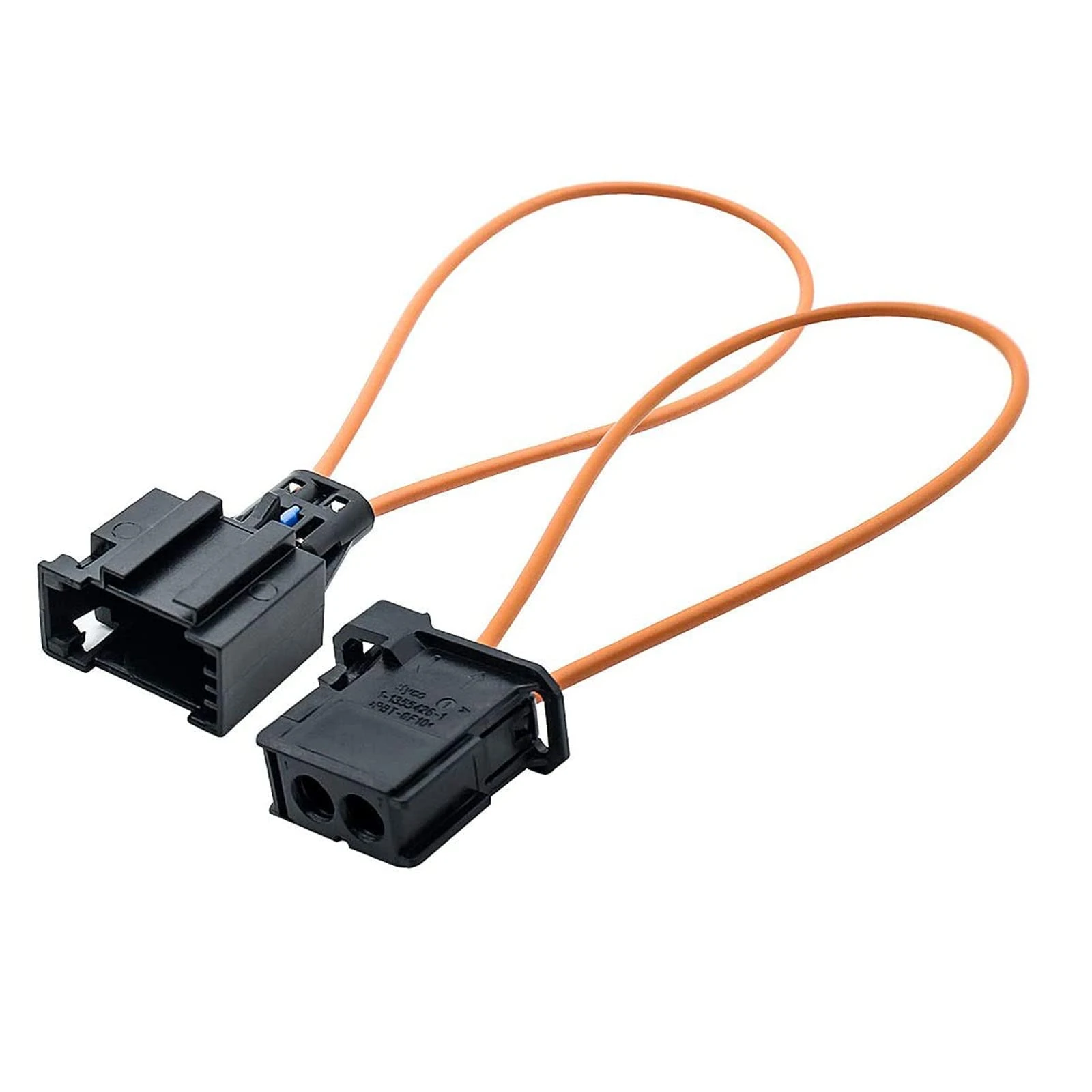 Xfaiz Most Fiber Optic Loop, Pack of 2 Universal Optical Female & Male Adapter Connector Loop Bypass Cable for Radio and Audio Mercedes BMW VW Audi Porsche SOS FIX(13.5cm/5.3in)