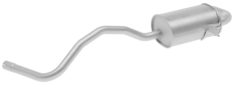 HELLA 8LD 366 034-951 Rear Muffler - Easy2Fit® Kit - Rear - one-piece - Kit with mounting parts - Image 1