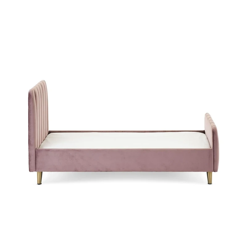 Obaby Gatsby Velvet Toddler Bed - Pink