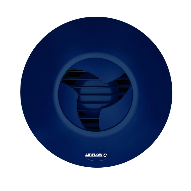 Airflow iCON 15 Fan Cover in Elegant Navy Blue – Designer Look for Bathrooms – Fits iCON 15 Extractor Fan