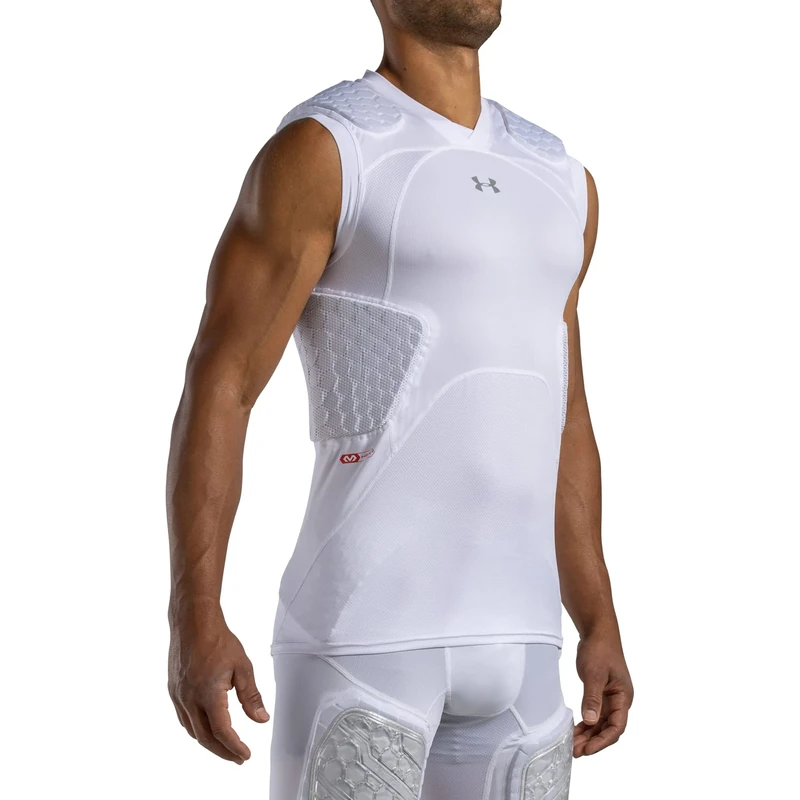 Gameday Armour Pro 5-Pad Top Youth White M