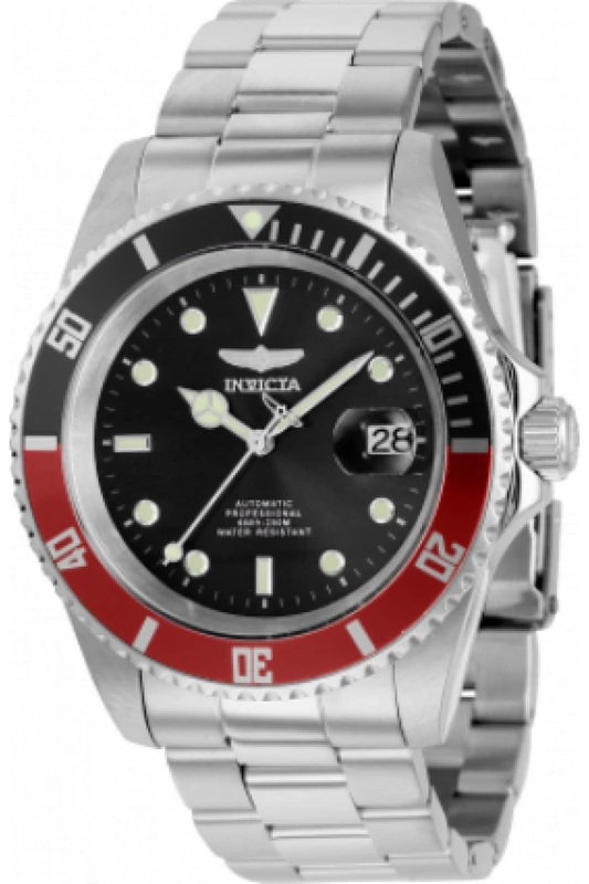 Invicta Pro Diver 9403OBXL Men's Watch - Waterproof - Analogue - Automatic Movement - Stainless Steel with Black dial - 43mm