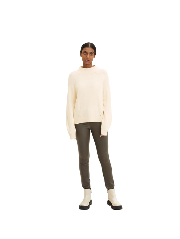 TOM TAILOR Ladies Jeans 202212 Alexa Skinny, 18123 - Tarmac Khaki, 36W / 32L - Image 1
