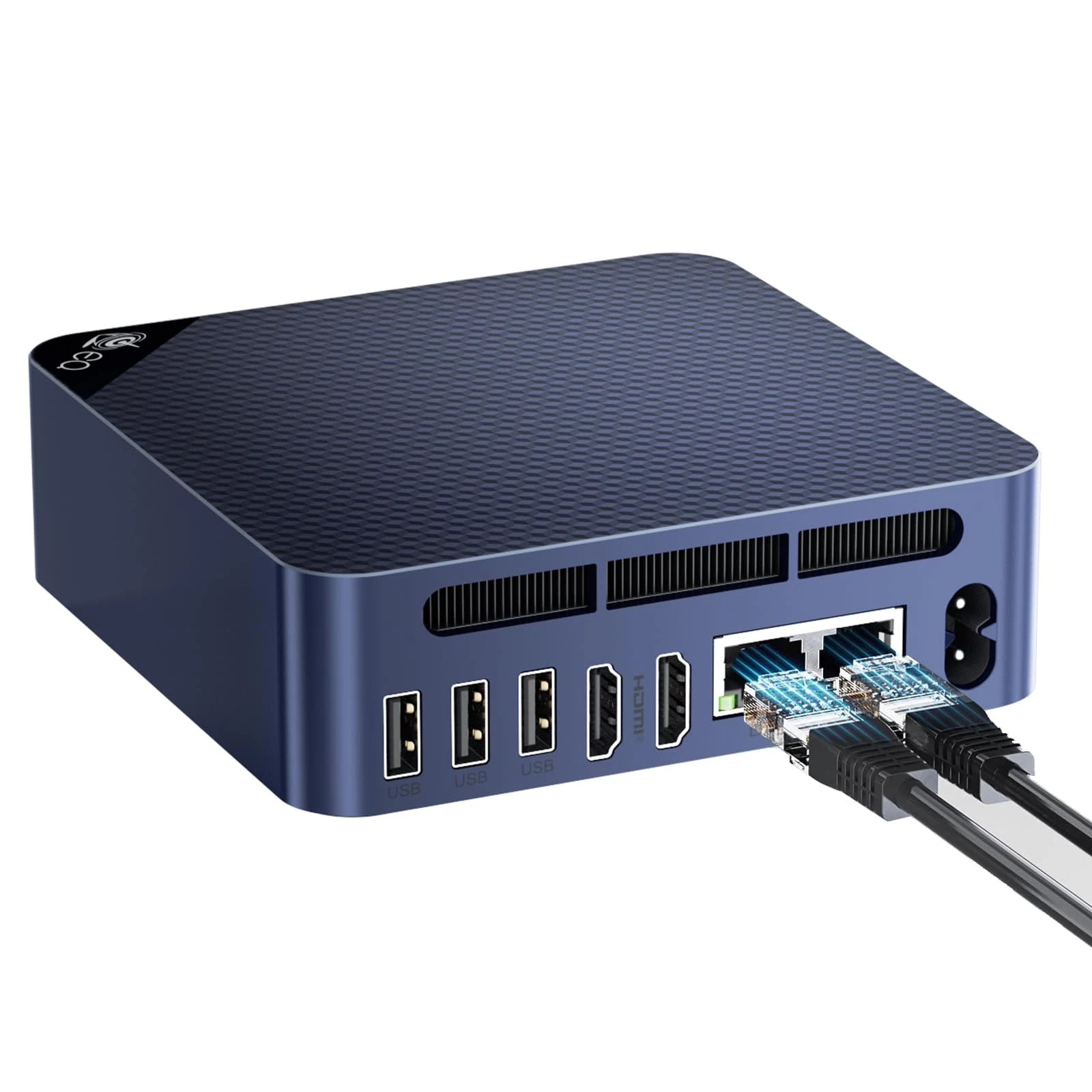 Beelink EQ14 Mini PC, Intel 12th Processor N150 (4C/4T, up to 3.6Ghz), 16GB DDR4 1TB SSD Mini Computer Windows 11 Home, Dual 1000M LAN/25W TDP/WiFi 6/BT5.2/4K Dual Display