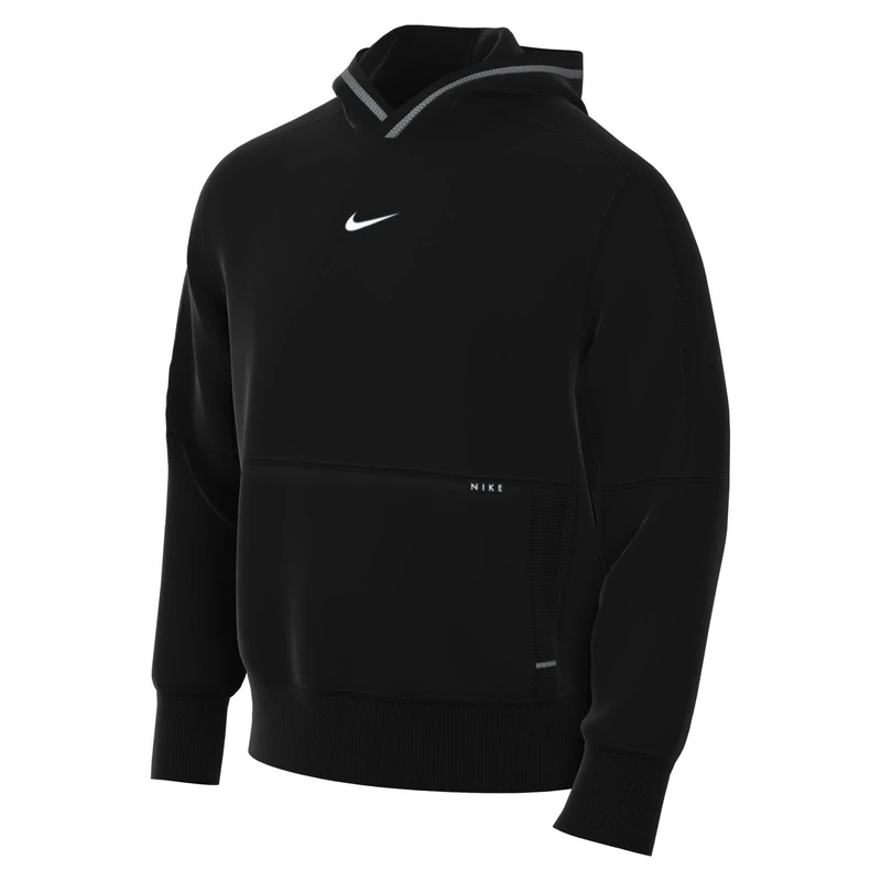 NIKE Men's M Nk Strke22 Po Hoody Hoodie, Black White, L UK