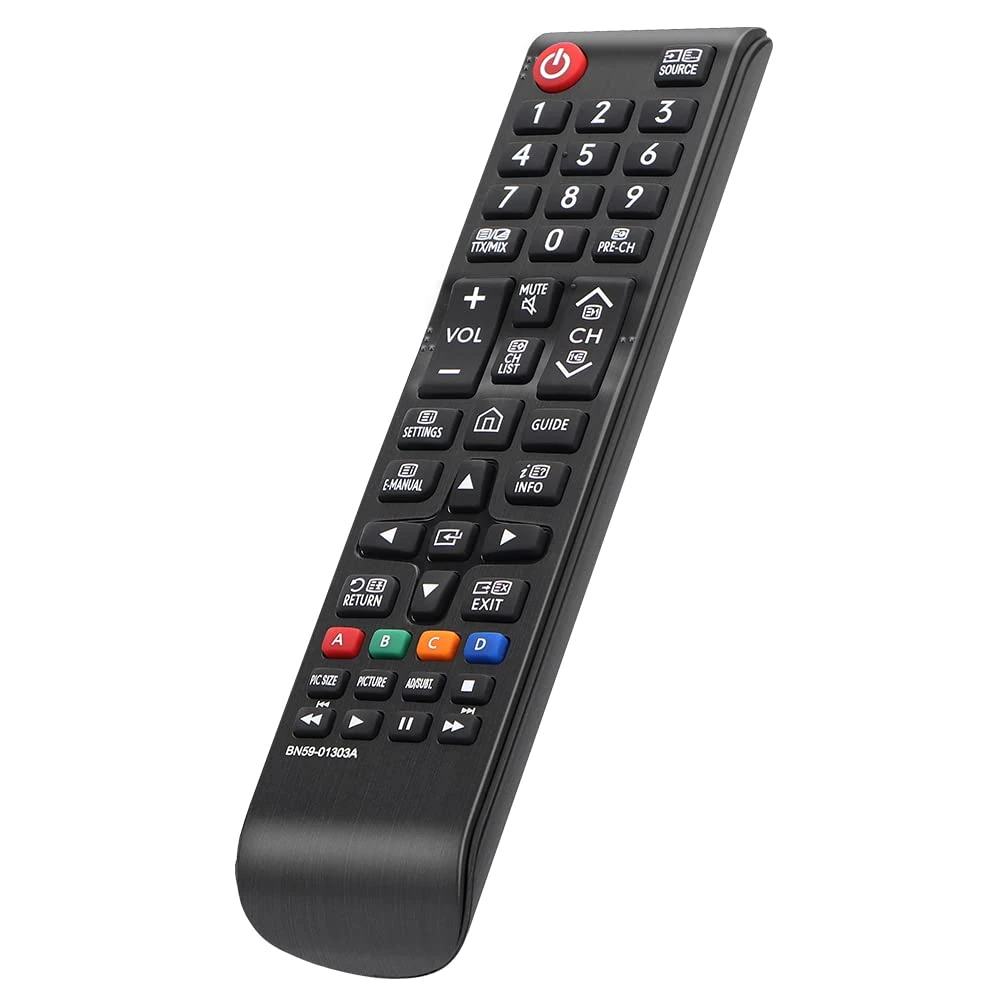 Gvirtue BN59-01303A BN59-01268D Remote Control Compatible with Samsung 4K UHD 2018 2019 Smart LED TV UE40MU6103 UE40MU6120 UE40MU6122 UE40MU6125 UE40NU7199 UE43NU7170 UE50NU7095 - No Setup Required