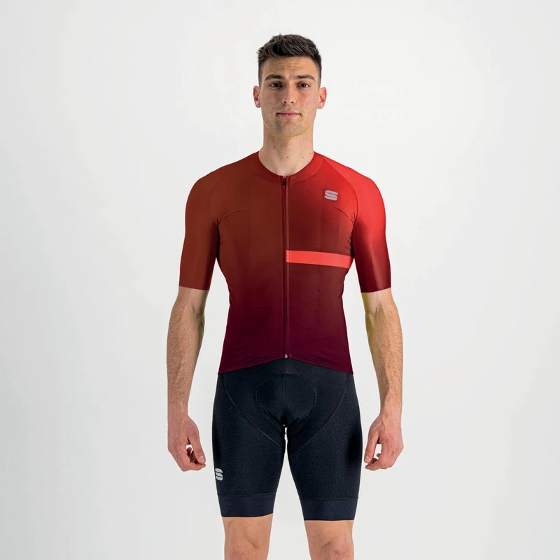 Sportful 1122029 Bomber Jersey Sweatshirt Men's Kilos red cayenna red L