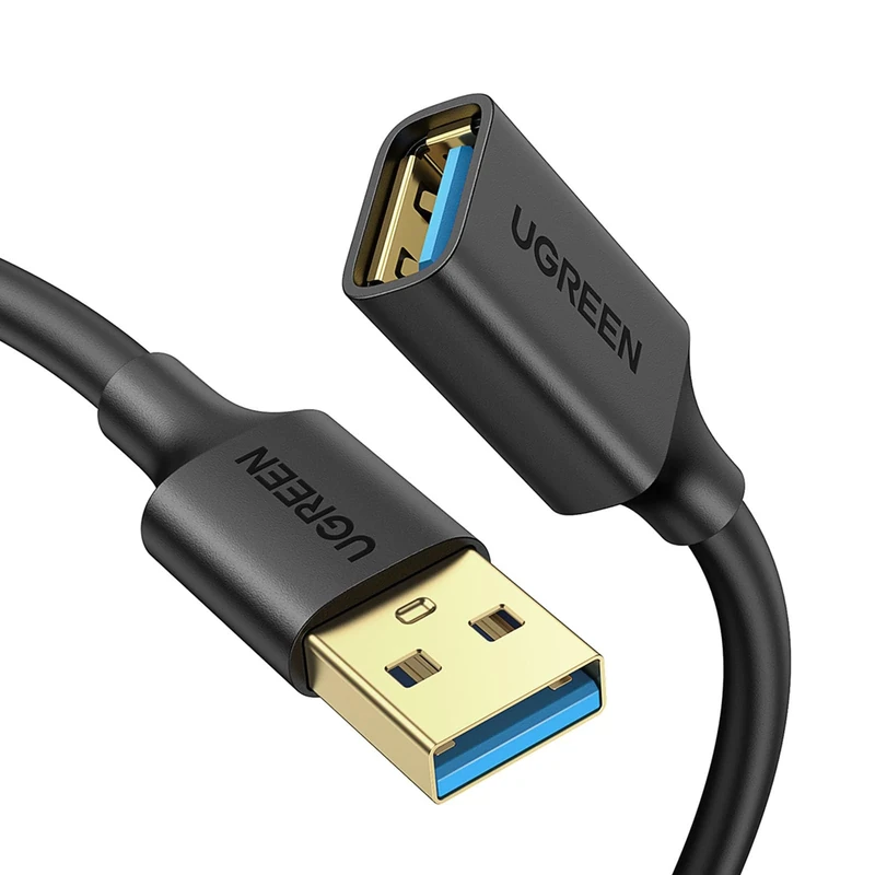 UGREEN USB 3.0 Extension Cable 5Gbps A Male to A Female - For Mouse, Keyboard, Stick, Card Reader, Hub, Printer, Dash Cam, Camera 5M - Image 1
