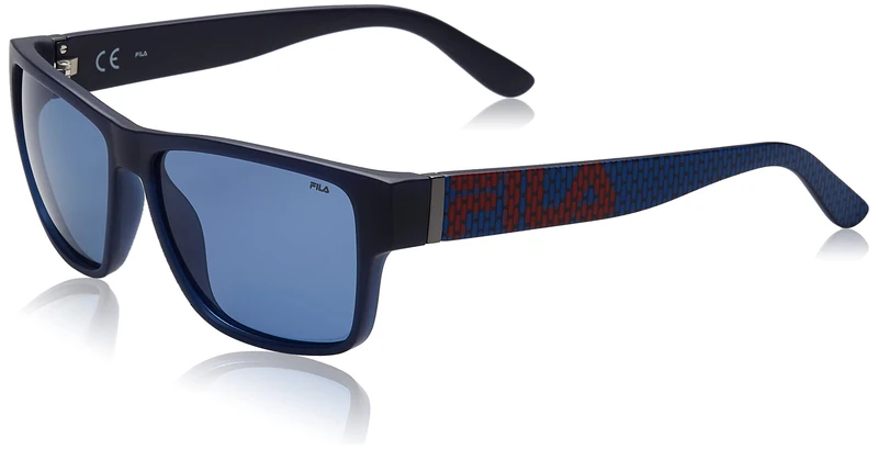 Fila SFI006 U43P Sunglasses Unisex Injected, Standard, 57