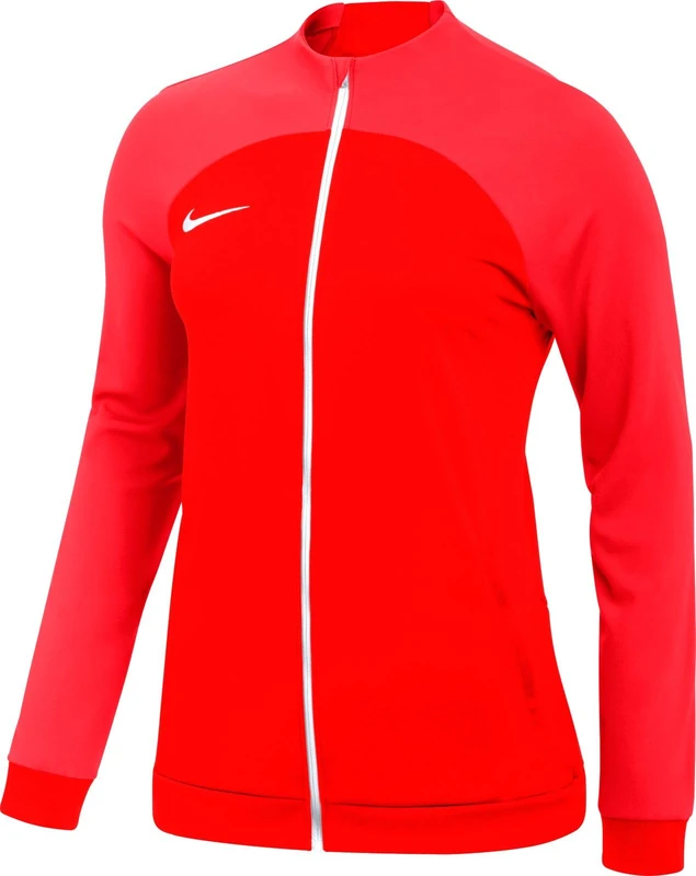 NIKE DH9250-657 W NK DF ACDPR TRK JKT K Jacket Women's UNIVERSITY RED/BRIGHT CRIMSON/WHITE Size S