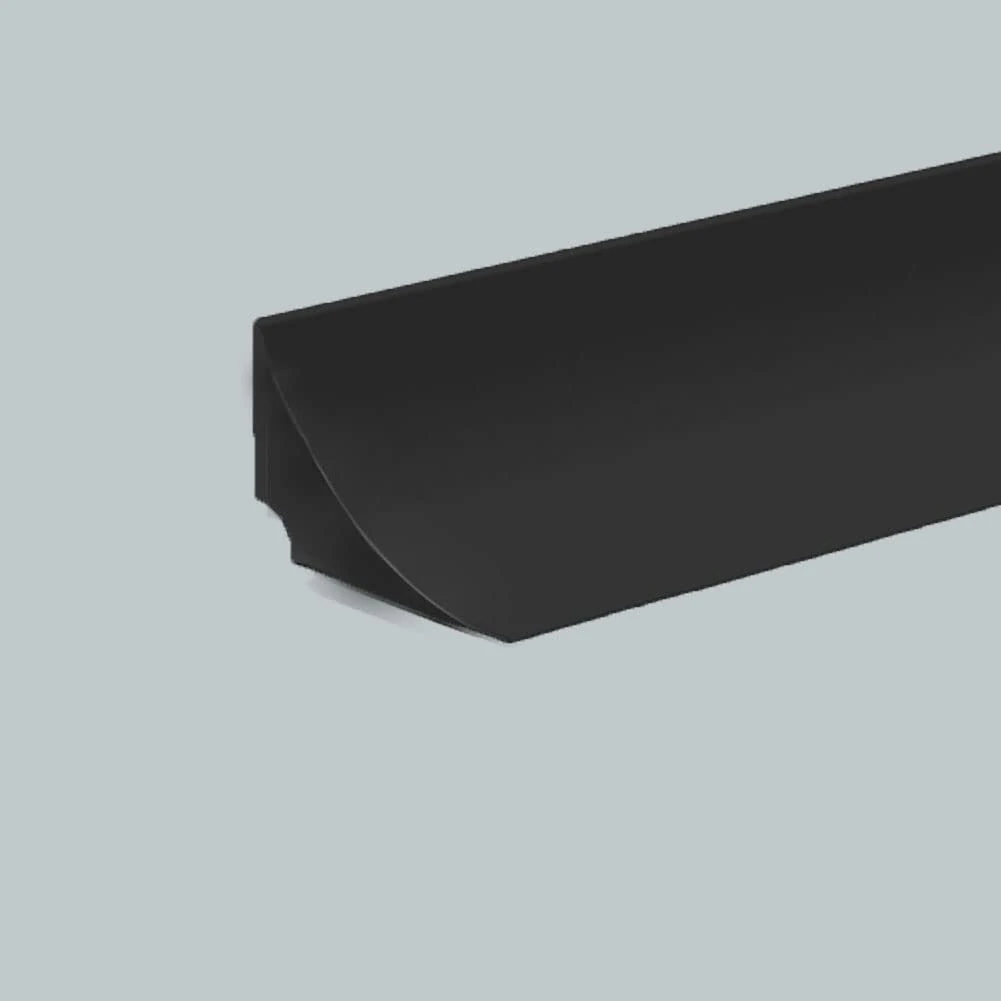 1M Black Silicone Shower Threshold Water Barrier,Wet Room Floor Barrier,Shower Tray Sealing Strip,Bathroom Bath Edging Sealing Strip Trim,Caulk Strip,Water Retaining Dam for Sink,Bathtub,2.5cm