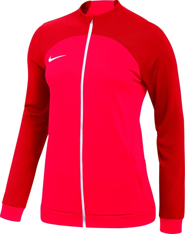 NIKE DH9250-635 W NK DF ACDPR TRK JKT K Jacket Women's BRIGHT CRIMSON/UNIVERSITY RED/WHITE Size M