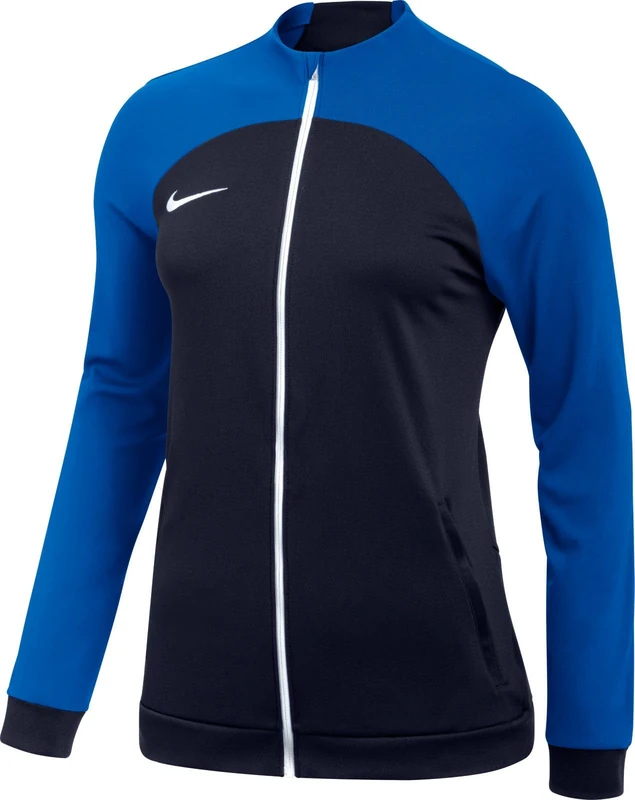 NIKE DH9250-451 W NK DF ACDPR TRK JKT K Jacket Women's OBSIDIAN/ROYAL BLUE/WHITE Size S