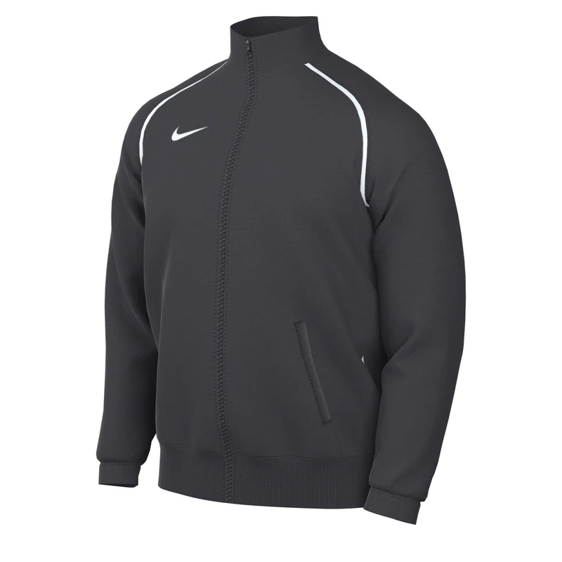 NIKE DH9384-070 M NK DF ACDPR ANTHM JKT K Jacket Men's DK SMOKE GREY/WHITE Size L