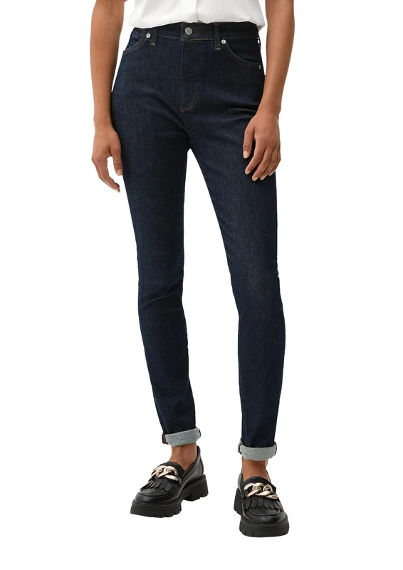 s.Oliver Women's Anny Super Skinny Jeans, Dark Denim Blue, 32W x 28L