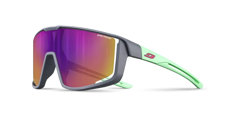 Julbo Fury S Unisex Adult Sunglasses, Grey/Mint, One size