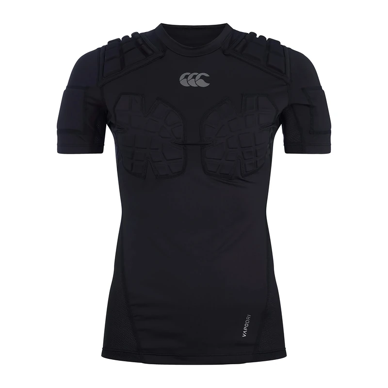 Canterbury Women's Pro Protection Rugby Vest | Protect Chest & Shoulders | Breathable | Lightweight and Flexible Protective Vest, Black, 14