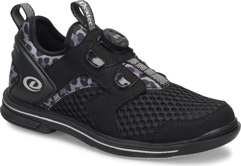 DEXTER Women's Pro Boa Size 6.5 Bowling Shoes, Black Leopard Design, UK - Image 1