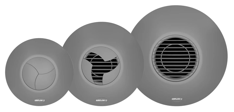 Airflow iCON 60 Fan Cover in Elegant Ultimate Grey – Perfect to Match Your Premium Décor – Compatible with iCON 60 Extractor Fan
