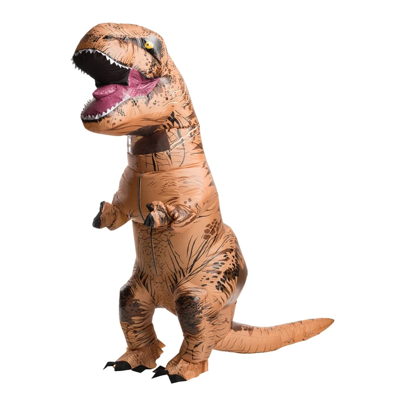 Rubies Official Jurassic World T-Rex Dinosaur Inflatable Adult Costume (One Size) Halloween, World Book Day
