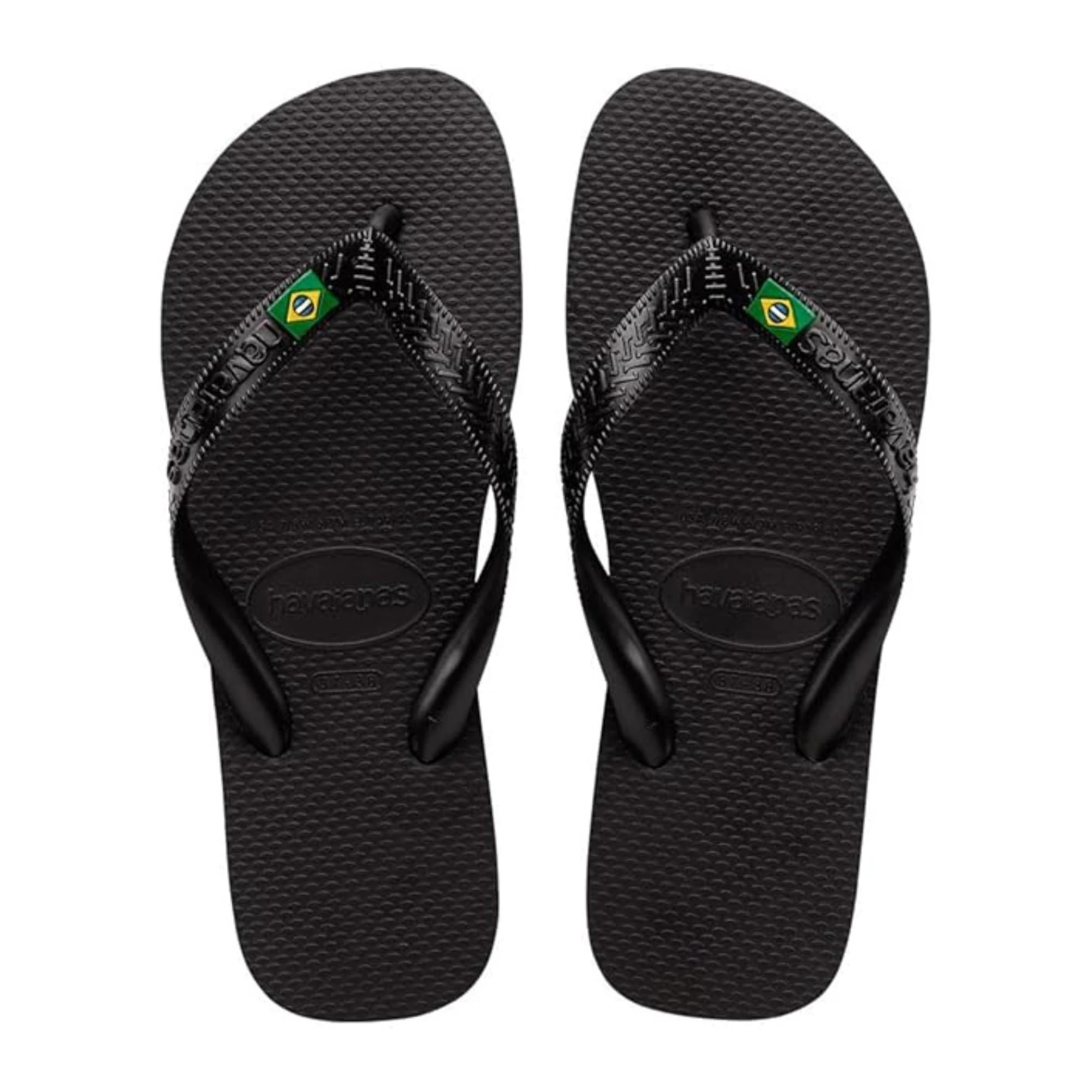 Havaianas - Top Brasil, Comfortable, Durable and Lightweight Flip-Flops, with Non-Slip Sole, Brazilian Flag on the Straps, Adults Unisex,6/7 UK
