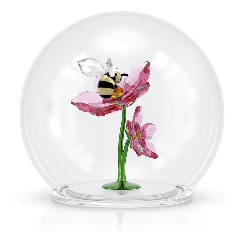 Swarovski Idyllia Glass Ball Bee And Flowers