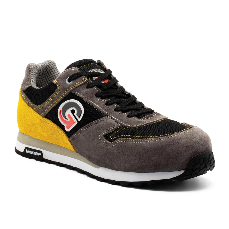 GARSPORT 000MGDS1090009-3037 MONZA S1P Men GREY/BLACK/YELLOW UK 5 - Image 1
