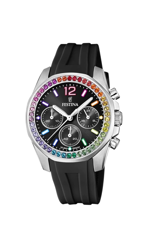 Festina Analogue F20610, Black, Classic - Image 1