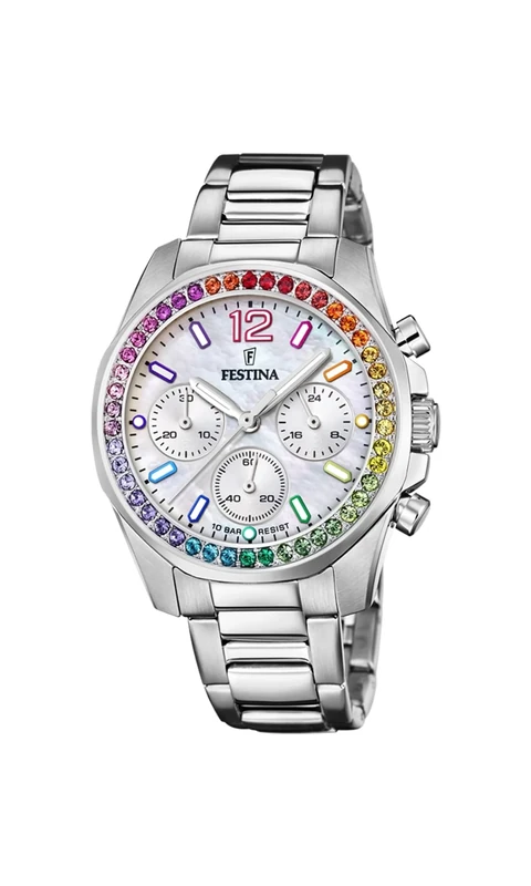 Festina Analog F20606/2, Silver, Bracelet - Image 1