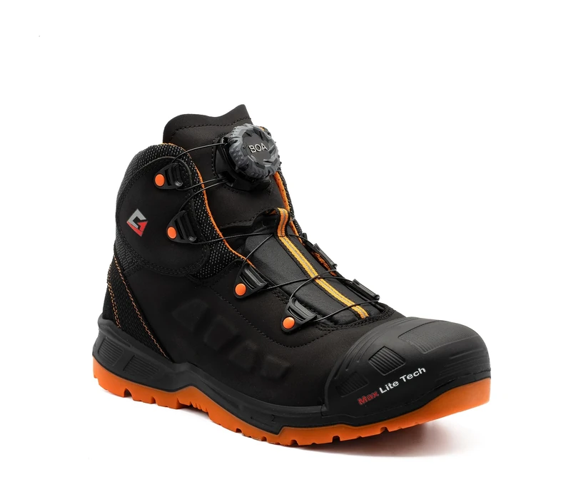 GARSPORT 000MGDS1100009-2099 GHOST MID 3 S3 Men BLACK/ORANGE UK 12