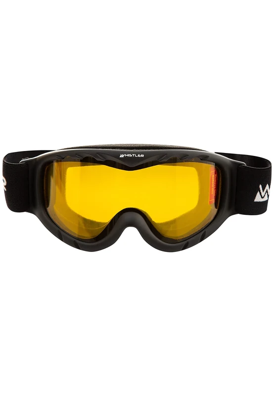 WHISTLER WS300 Jr. Ski Goggles 1001 Black One Size