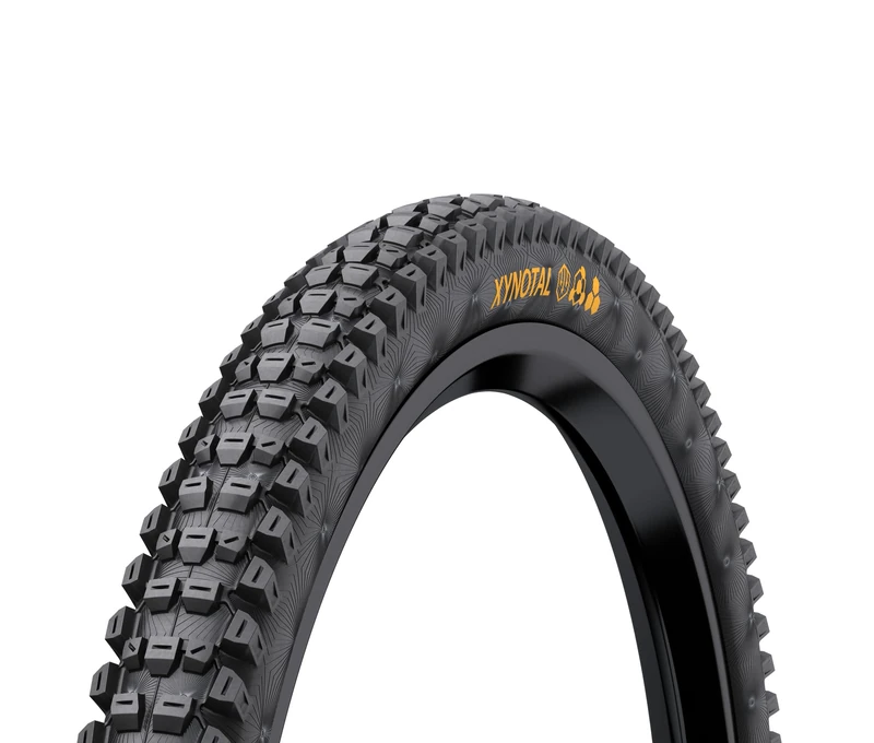 Continental - Continental 60-584 Xynotal Downhill SuperSoft (27.5 x 2.40 Inches) Black Foldable Skin Tire - 1 Piece - Image 1