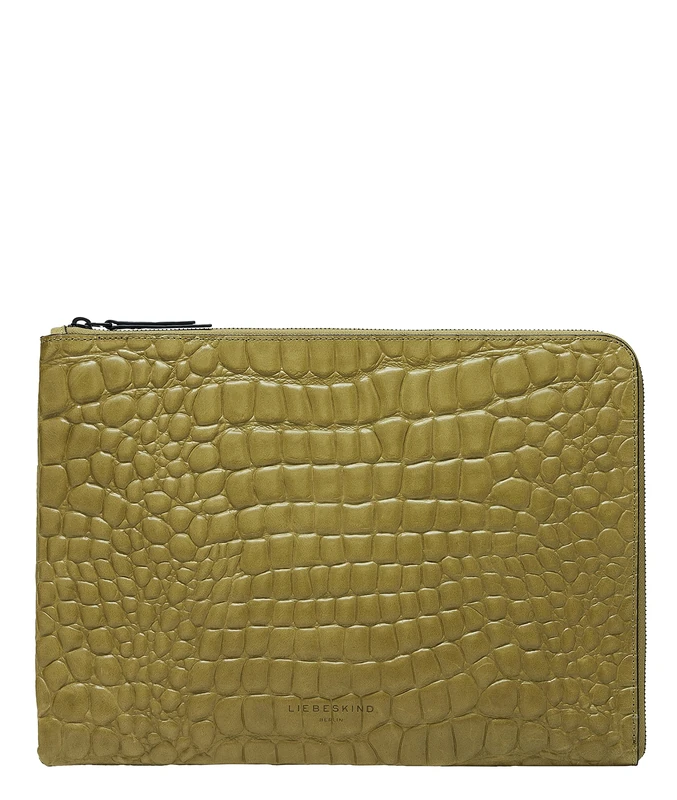 Liebeskind Women's Pb Croco Laptop Case Tablet, Matcha, OneSize