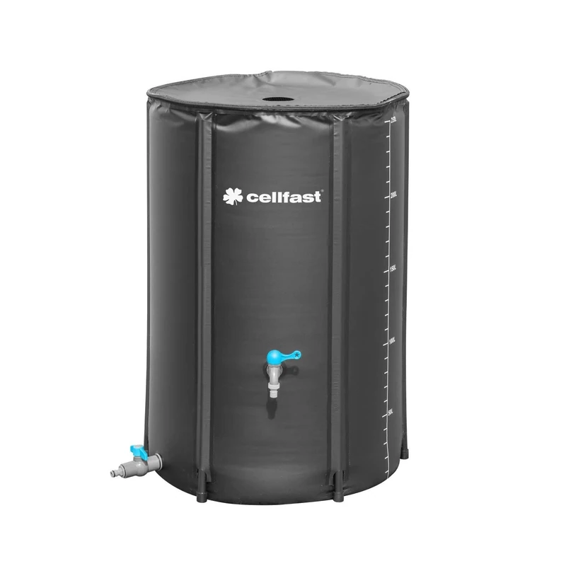 Cellfast Foldable Rainwater Tank, Wearable, Lightweight, Easy to assemble, Zipper, Capacity 250L