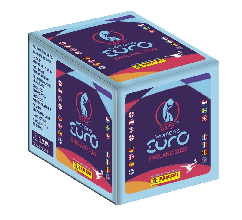 Panini 004298BOX36F UEFA Women's Euro 2022 Box of 36 Self-Adhesive Pockets