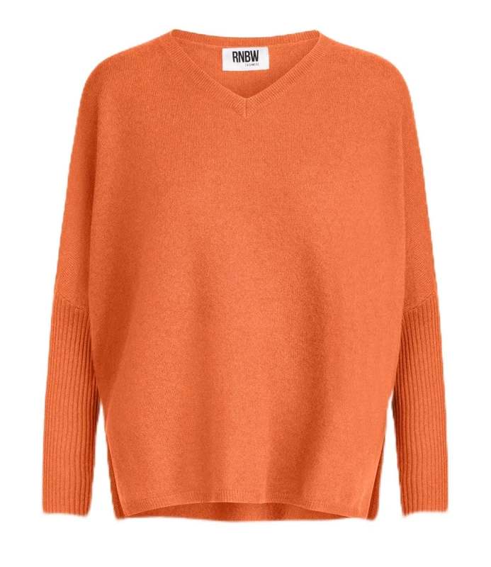 Mint & Mia Women's Jumper Sweater, Orange, L