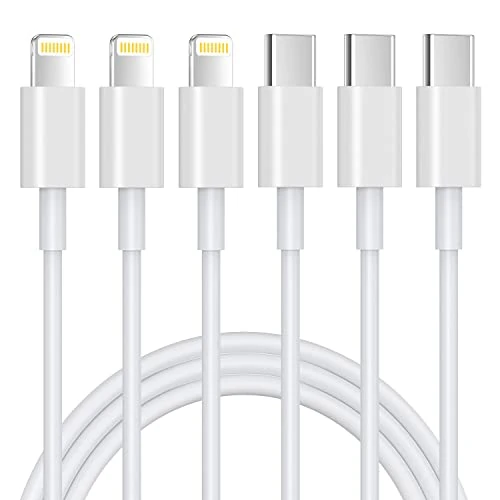 USB C to Lightning Cable [Apple MFi Certified] iPhone Fast Charger Cable USB-C Power Delivery Charging Cord for iPhone 13/12/12 PRO Max/12 Mini/11/11PRO/XS/Max/XR/X/8/8Plus/iPad