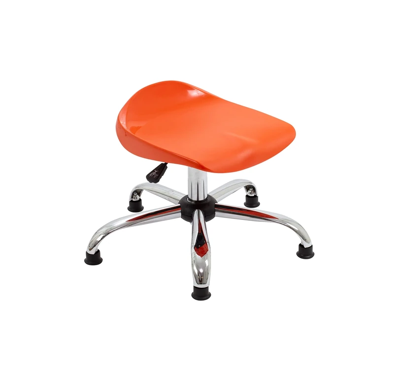 Office Hippo Junior Swivel Stool With Glides, Age 6 to 11 Years