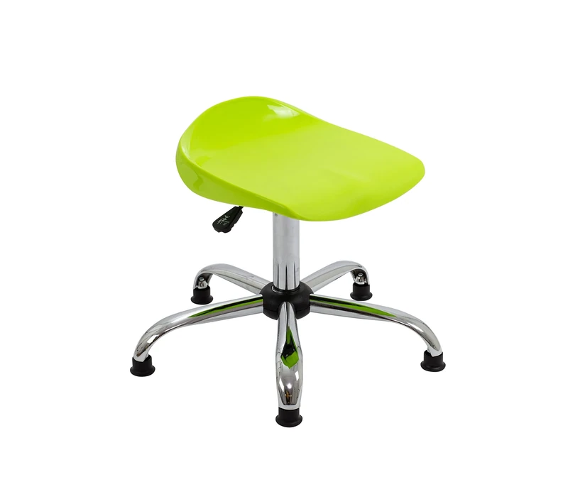 Office Hippo Senior Swivel Stool With Glides, Age 11+ Years