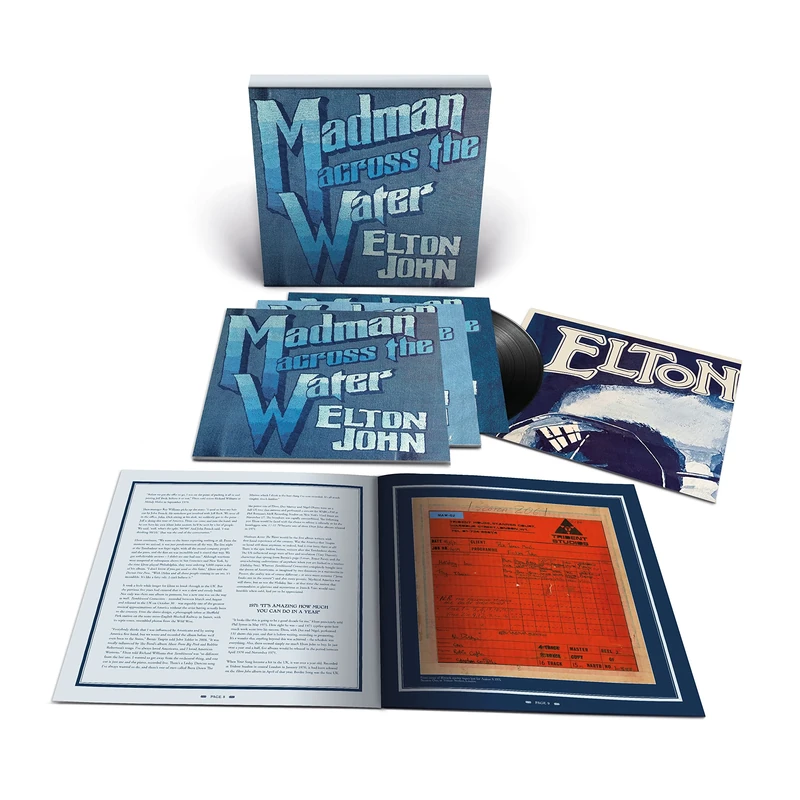 Madman Across The Water - 50th Anniversary (4LP Box Set) [VINYL]