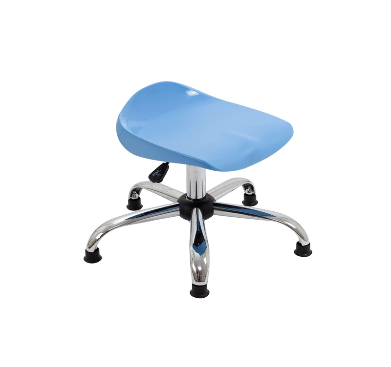 Office Hippo Junior Swivel Stool With Glides, Age 6 to 11 Years