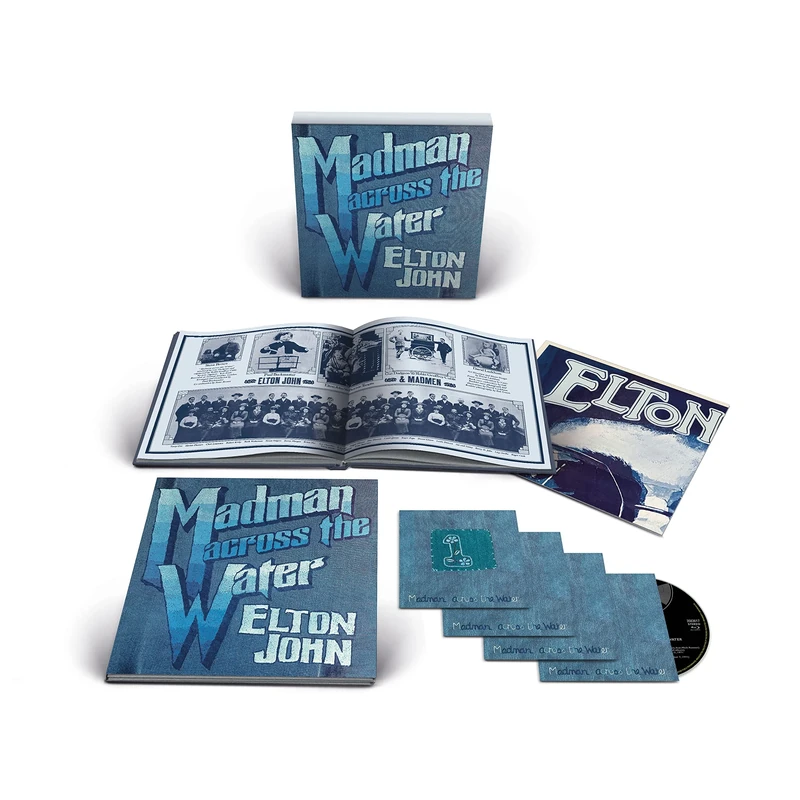 Madman Across The Water 50th Anniversary 3CD + 1 Blu-Ray Super Deluxe Box Set