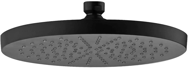 Paini 50YO759TCARE20 Round Shower Head Diameter 200 mm in Matt Black Finish