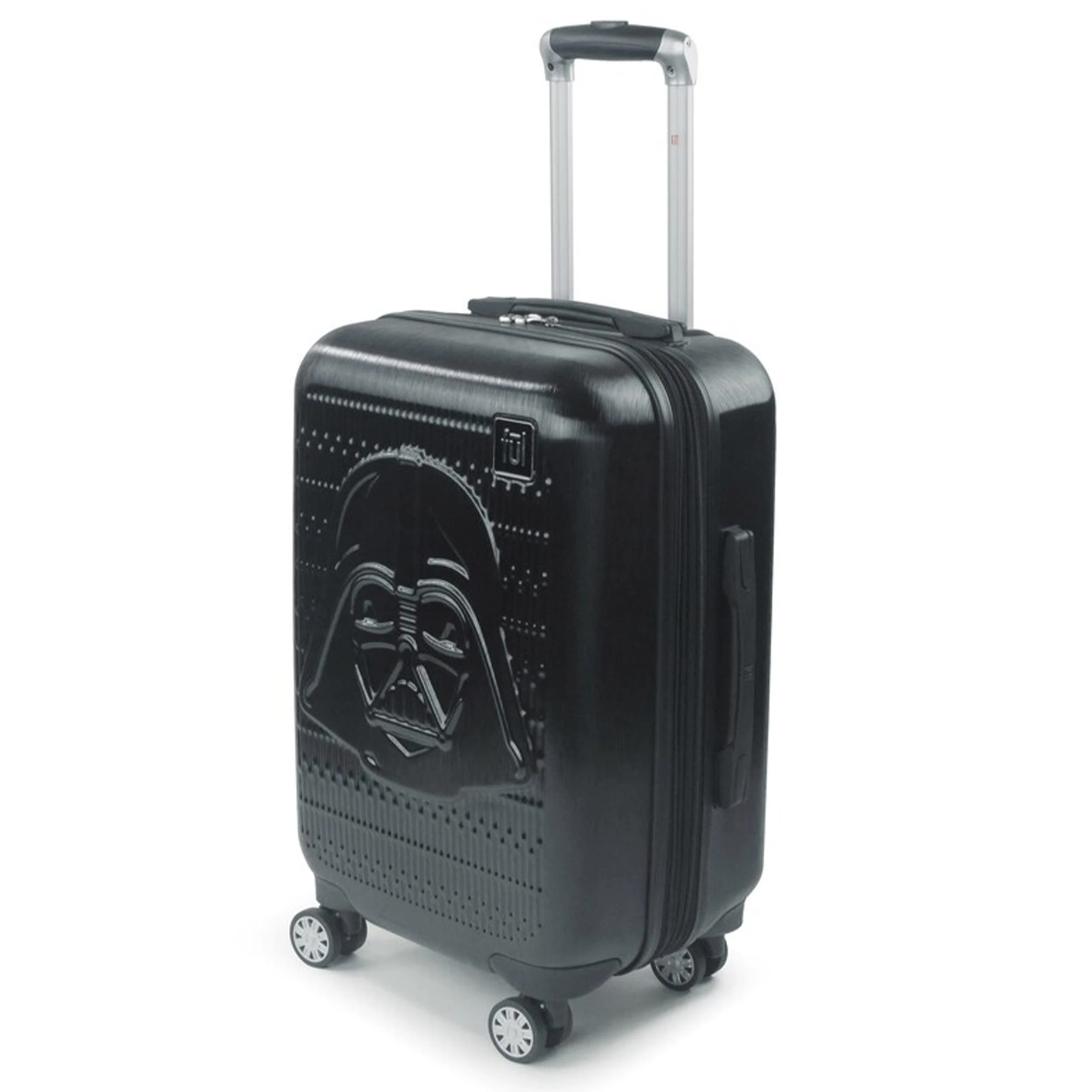 Ful Star Wars Darth Vader Rolling Luggage, Embossed Hardsheel Suitcase with Wheels, Black, 22 Inch, Star Wars Darth Vader Rolling Luggage, Embossed Hardshell Carry on Suitcase with Wheels