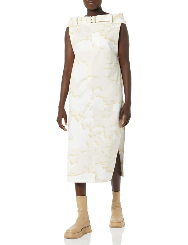 maison blanche All Gender Classic Pants Dress, Coconut Milk, 7