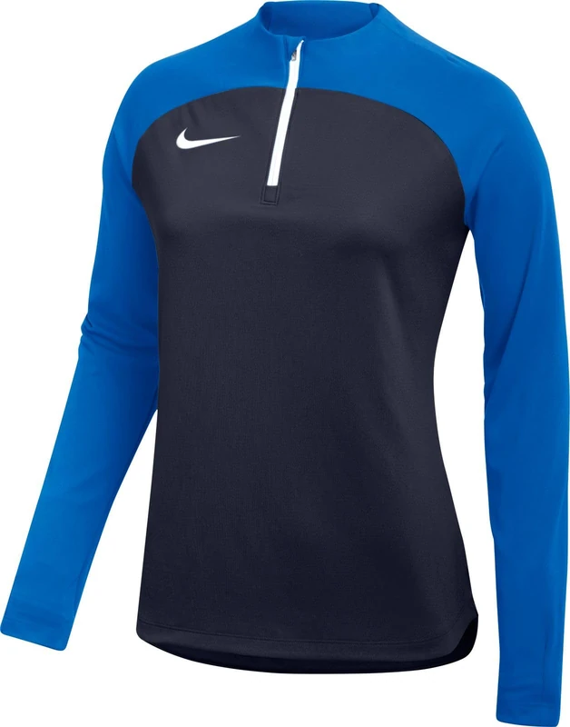 NIKE DH9246-451 W NK DF ACDPR DRIL TOP K Jacket Women's OBSIDIAN/ROYAL BLUE/WHITE Size M