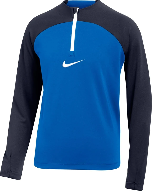 NIKE DH9280-463 Y NK DF ACDPR DRIL TOP K T-Shirt Unisex Royal Blue/Obsidian/White Size S
