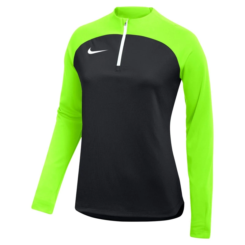 NIKE DH9246-010 W NK DF ACDPR DRIL TOP K Jacket Women's BLACK/VOLT/WHITE Size L