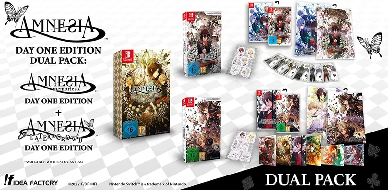 Amnesia: Memories / Amnesia: Later x Crowd - Day One Edition Dual Pack (Nintendo Switch)